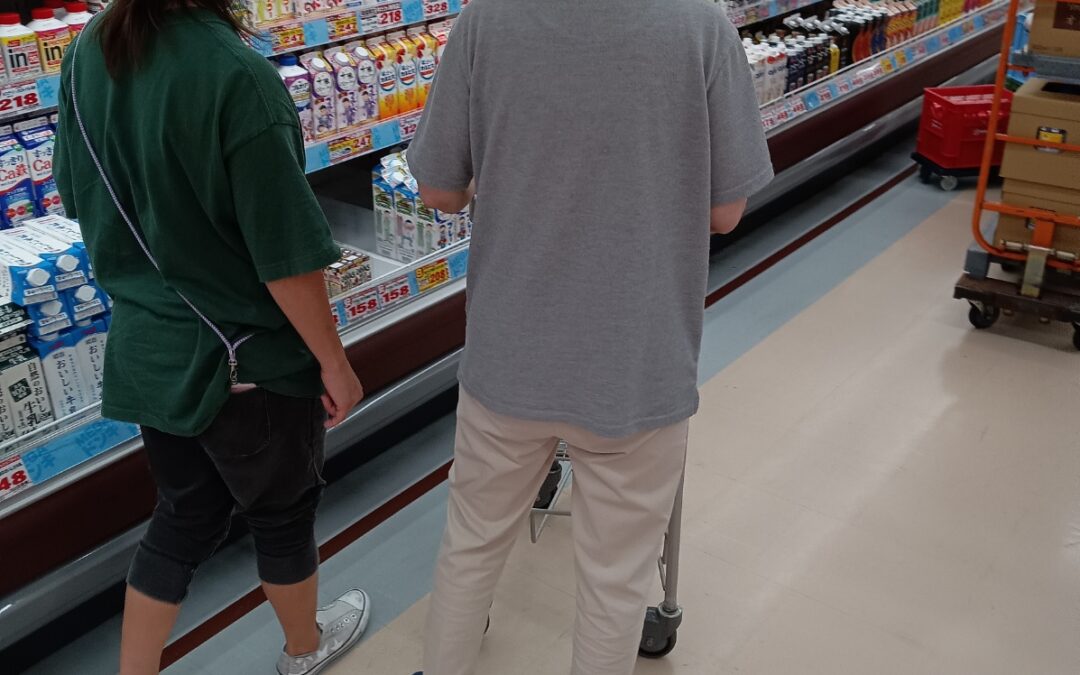 買い物支援をしています！