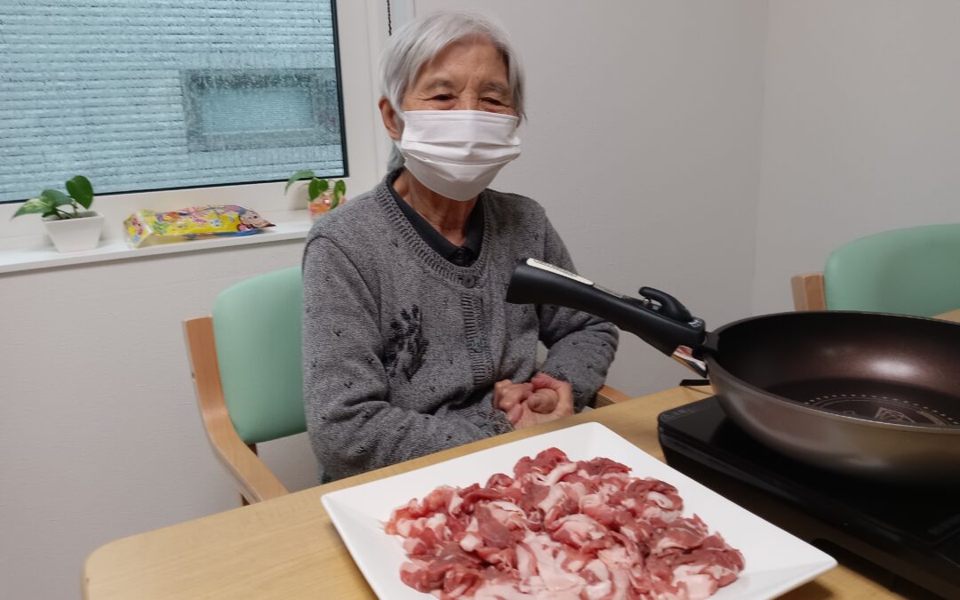 鹿児島県産黒豚丼作り！