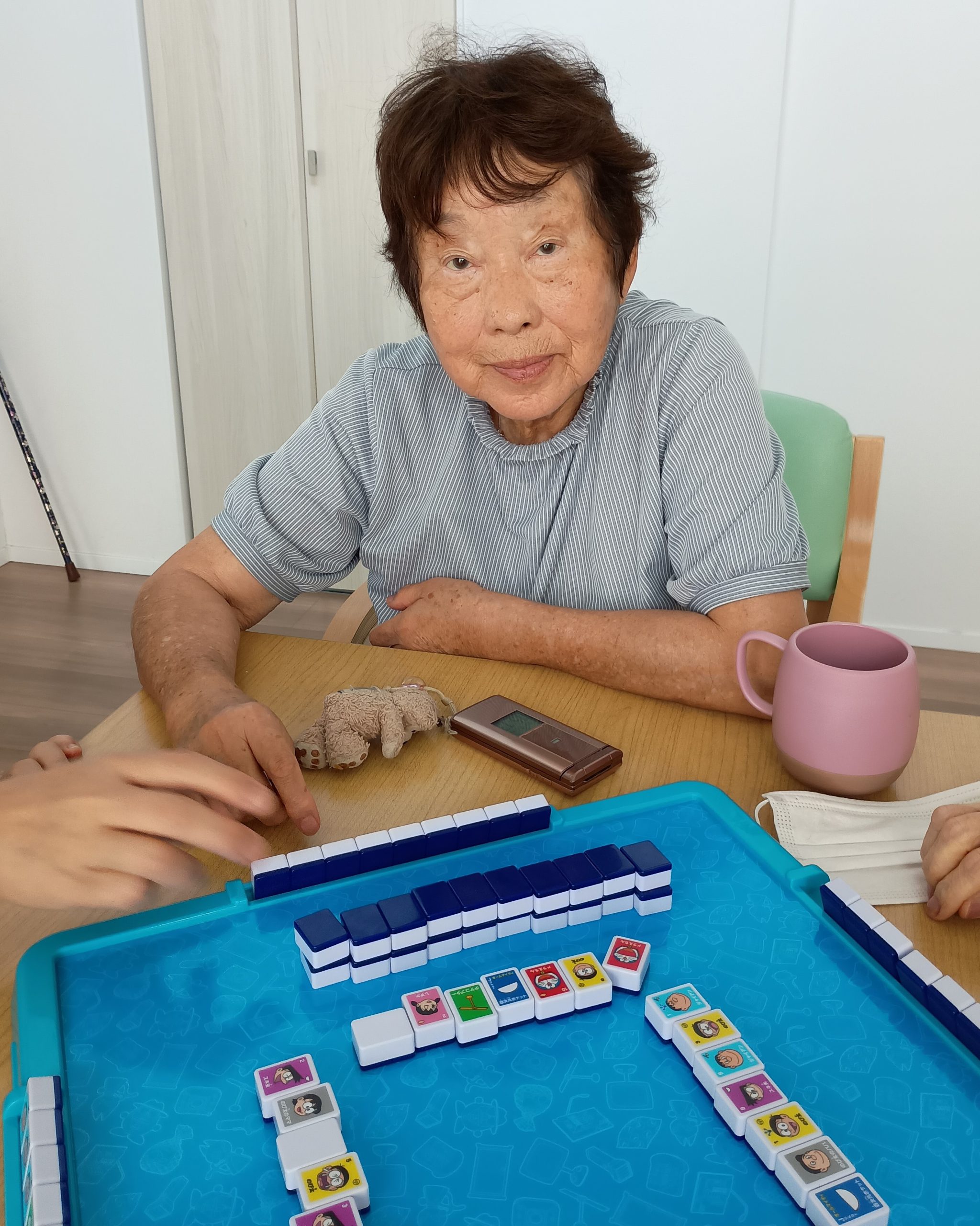 ドンジャラをする様子